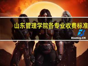 山东管理学院各专业收费标准