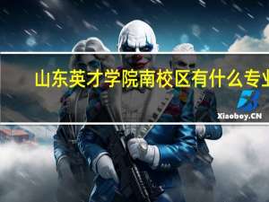 山东英才学院南校区有什么专业