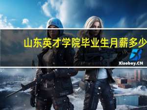 山东英才学院毕业生月薪多少
