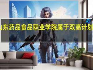 山东药品食品职业学院属于双高计划院校吗