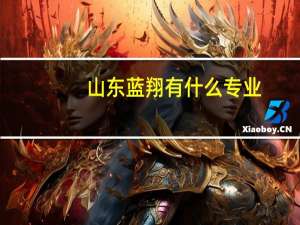 山东蓝翔有什么专业