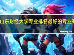 山东财经大学专业排名 最好的专业有哪些