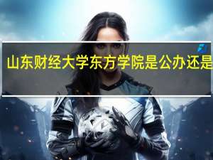 山东财经大学东方学院是公办还是民办