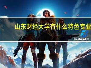 山东财经大学有什么特色专业，专业排名如何
