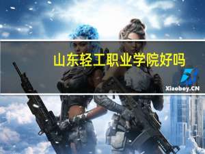山东轻工职业学院好吗