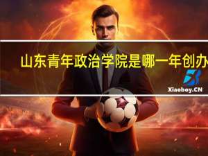 山东青年政治学院是哪一年创办的