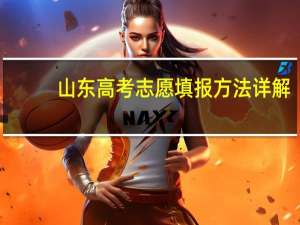 山东高考志愿填报方法详解