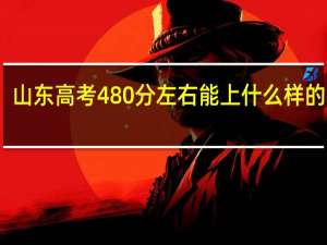 山东高考480分左右能上什么样的大学