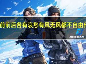 山前前后各有哀愁 有风无风都不自由什么意思