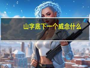 山字底下一个威念什么（山威念什么）