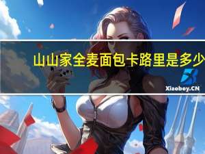 山山家 全麦面包卡路里是多少