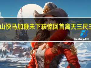 山快马加鞭未下鞍惊回首离天三尺三赏析（山快马加鞭未下鞍 惊回首离天三尺三）