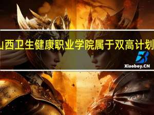 山西卫生健康职业学院属于双高计划院校吗