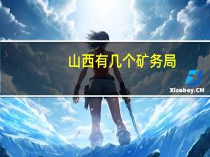 山西有几个矿务局