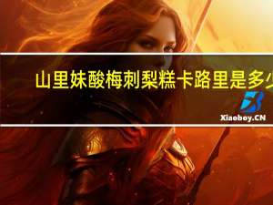 山里妹 酸梅刺梨糕卡路里是多少