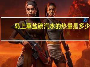 岛上草 盐碘汽水的热量是多少
