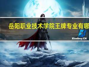 岳阳职业技术学院王牌专业有哪些