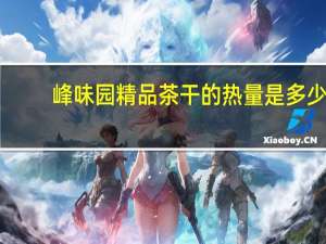 峰味园 精品茶干的热量是多少