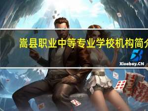 嵩县职业中等专业学校机构简介