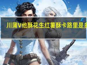 川蒲 V他酥 花生红薯酥卡路里是多少