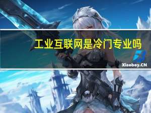工业互联网是冷门专业吗