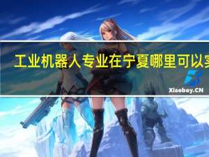 工业机器人专业在宁夏哪里可以实习