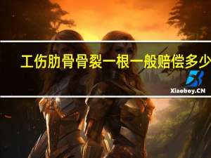 工伤肋骨骨裂一根一般赔偿多少钱
