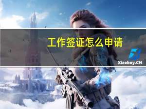 工作签证怎么申请