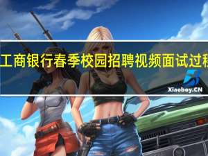 工商银行春季校园招聘视频面试过程如何
