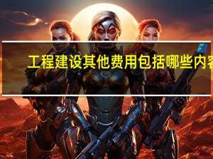 工程建设其他费用包括哪些内容