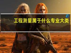 工程测量属于什么专业大类