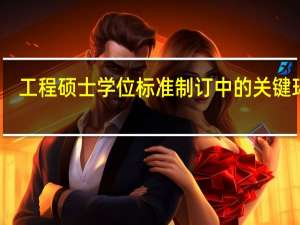 工程硕士学位标准制订中的关键环节