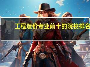 工程造价专业前十的院校排名