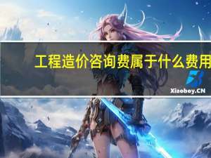 工程造价咨询费属于什么费用