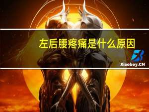 左后腰疼痛是什么原因（左后腰疼痛是什么原因）