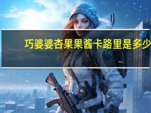 巧婆婆 杏果果酱卡路里是多少