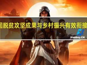 巩固脱贫攻坚成果与乡村振兴有效衔接工作总结