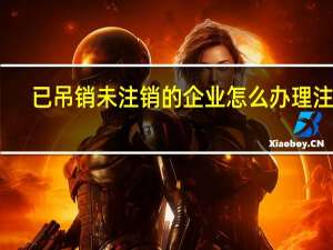 已吊销未注销的企业怎么办理注销