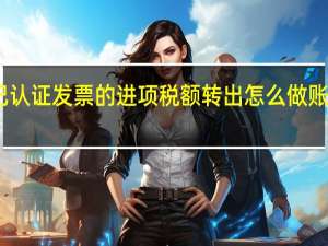已认证发票的进项税额转出怎么做账务处理