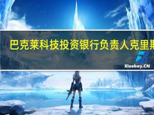 巴克莱科技投资银行负责人克里斯汀：巴克莱预计2024年4月将是IPO繁忙的一个月