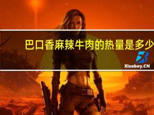 巴口香麻辣牛肉的热量是多少