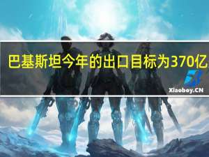巴基斯坦今年的出口目标为370亿美元