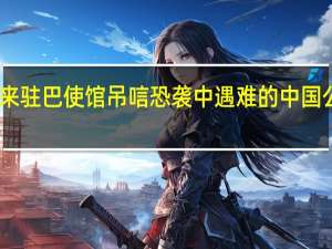 巴基斯坦总理来驻巴使馆吊唁恐袭中遇难的中国公民 到底什么情况呢