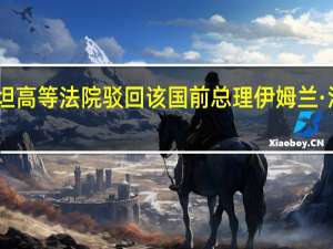 巴基斯坦高等法院驳回该国前总理伊姆兰·汗的保释请求