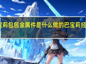 巴宝莉包包金属件是什么做的 巴宝莉经典款包包