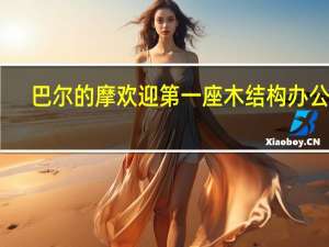 巴尔的摩欢迎第一座木结构办公楼