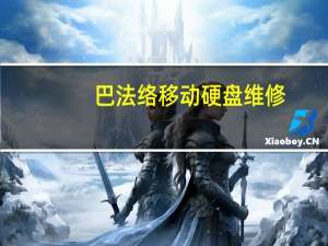 巴法络移动硬盘维修（巴法络移动硬盘）