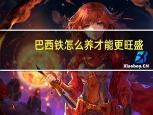 巴西铁怎么养才能更旺盛