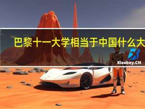 巴黎十一大学相当于中国什么大学