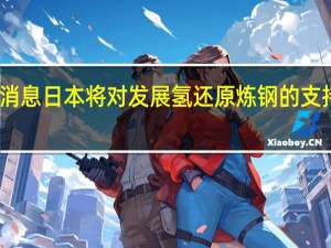 市场消息日本将对发展氢还原炼钢的支持增加一倍
